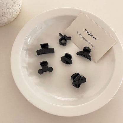 Mini pince à mâchoire pratique pour frange de fille